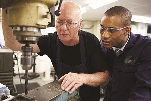 Pillar drill safety