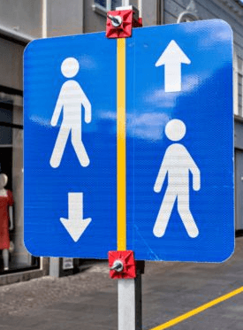 directional signage